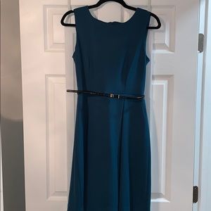 Calvin Klein belted dress